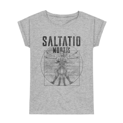 Vitruvian Man von Saltatio Mortis - Girlie Shirt jetzt im Saltatio Mortis Store