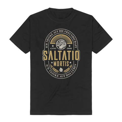 Beer Label von Saltatio Mortis - T Shirt jetzt im Saltatio Mortis Store