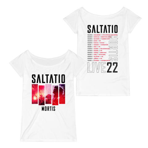Festivalmotiv 2022 von Saltatio Mortis - Girlie Shirt jetzt im Saltatio Mortis Store