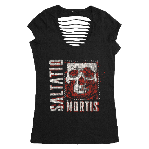 Square Skull by Saltatio Mortis - Girlie Shirts - shop now at Saltatio Mortis store
