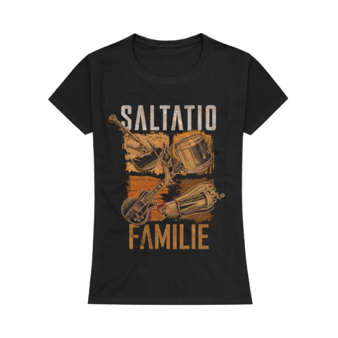 Instruments von Saltatio Mortis - Girlie Shirt jetzt im Saltatio Mortis Store