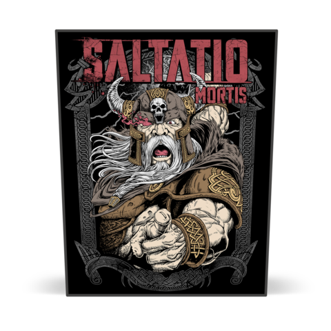 Odin von Saltatio Mortis - Rückenpatch jetzt im Saltatio Mortis Store