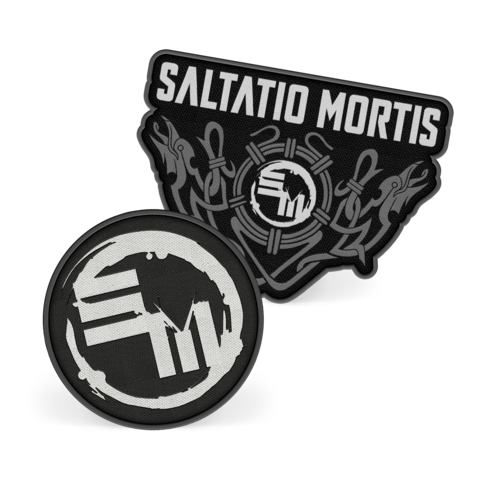 Monogramm von Saltatio Mortis - Patch - Set jetzt im Saltatio Mortis Store