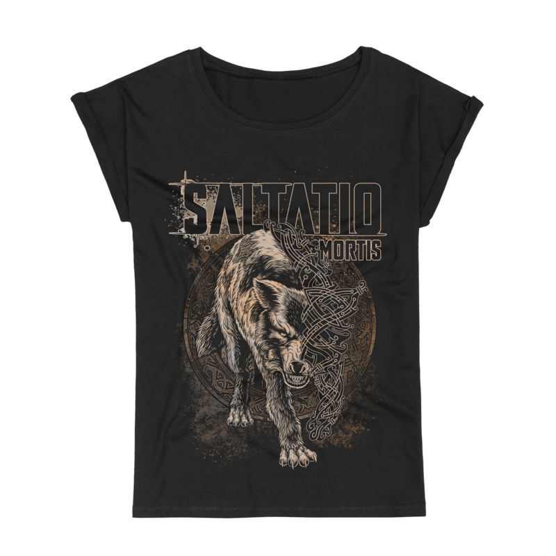 Celtic Wolf von Saltatio Mortis - Girlie Shirt jetzt im Saltatio Mortis Store