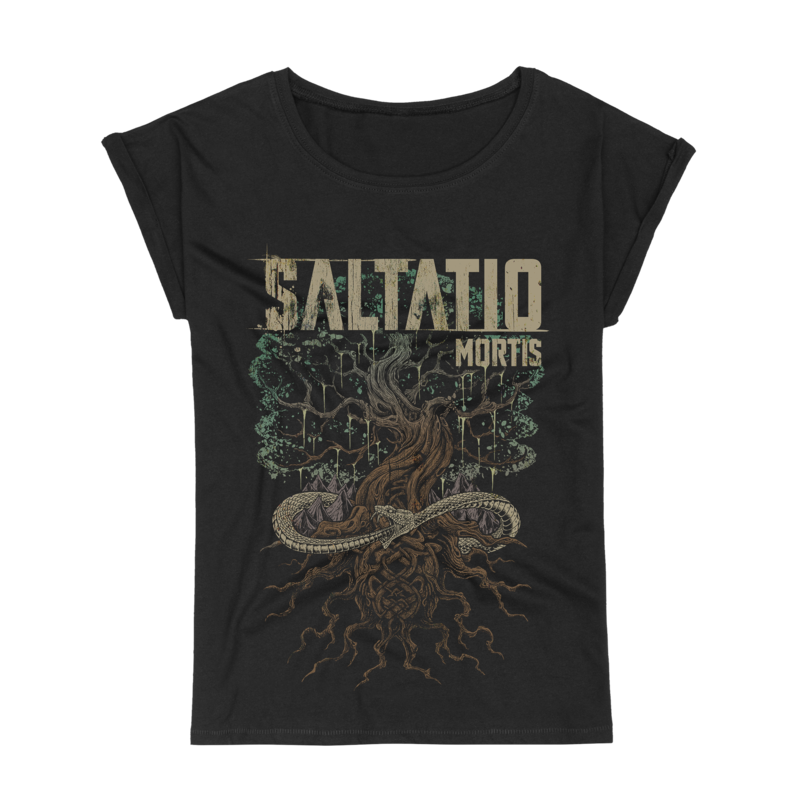 Yggdrasil by Saltatio Mortis - Girlie Shirt - shop now at Saltatio Mortis store