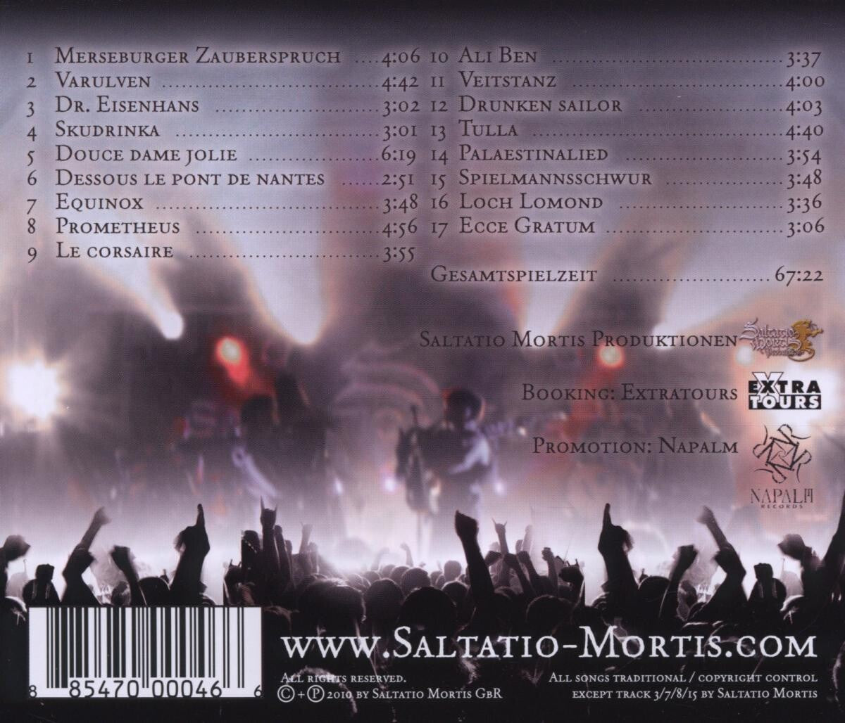 Saltatio Mortis Manufactum II CD 196275